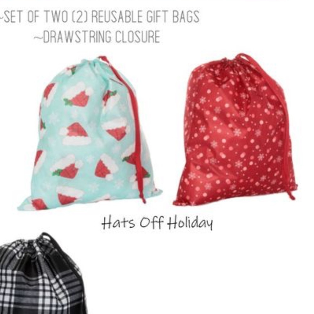 Thirty-One Timeless Memory Pouches, Large - Hats Off Holiday